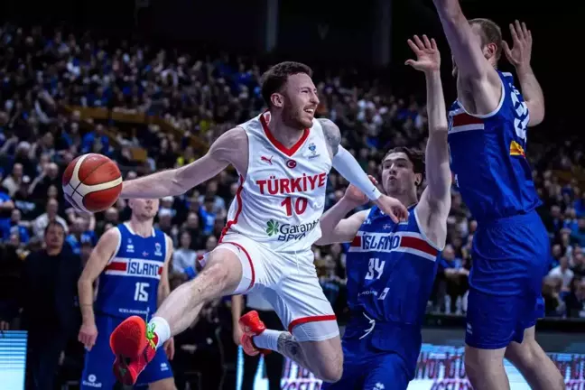 A Erkek Basketbol Milli Takımı, İzlanda’ya Karşı Mağlup Oldu EuroBasket Hedefi Sürmekte