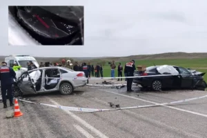 6 kişinin öldüğü kazada kahreden detay! Bu kare faciayı özetliyor