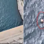 Köprüden atlayan gencin cansız bedeni akıntıyla böyle sürüklendi