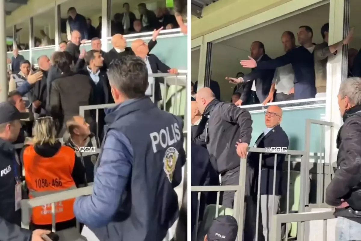 Ali Koç’a edilen küfürler ortalığı ayağa kaldırdı