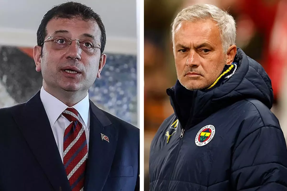 İmamoğlu’nun hesabından Jose Mourinho’lu paylaşım
