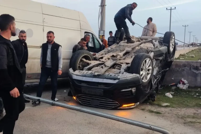 CHP’li belediye başkanı makam aracıyla takla attı