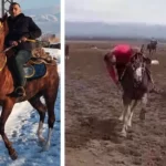 Ölüm atın üstünde geldi! Cirit sporcusunun feci sonu