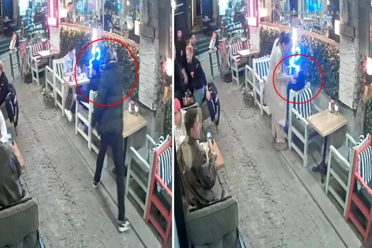 Karısının gözü önünde adamın ensesine ateş edip gitti