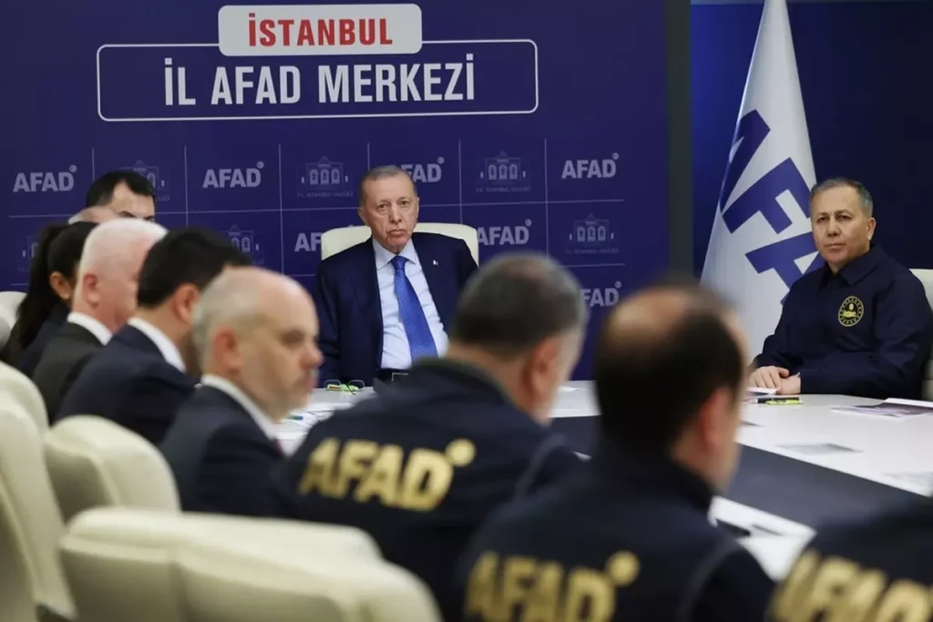 Erdoğan deprem sonrası toplanan kriz masasında bu talimatı vermiş