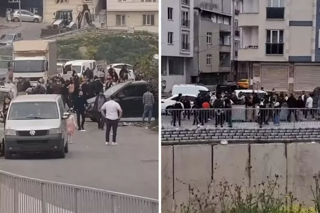 Düğünde ortalık savaş alanına döndü