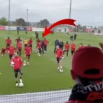 Emre Kılınç, taraftarın sözleri sonrası antrenmanı terk etti