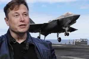 F-35 krizi büyüyor! Elon Musk açtı ağzını yumdu gözünü