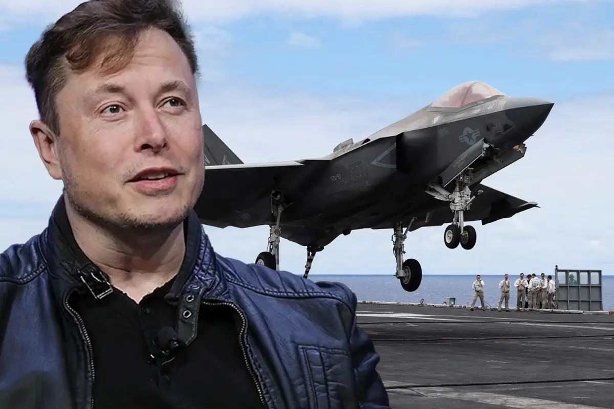 F-35 krizi büyüyor! Elon Musk açtı ağzını yumdu gözünü