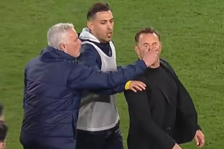 Galatasaray’dan Mourinho’nun olay hareketine ilk tepki