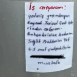 İstanbul’un göbeğinde asılan bu ilan yürek burktu