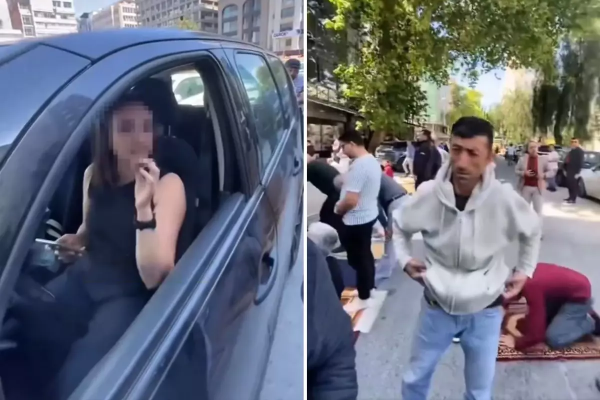 İzmir’de cuma namazı sırasında ortalık karıştı