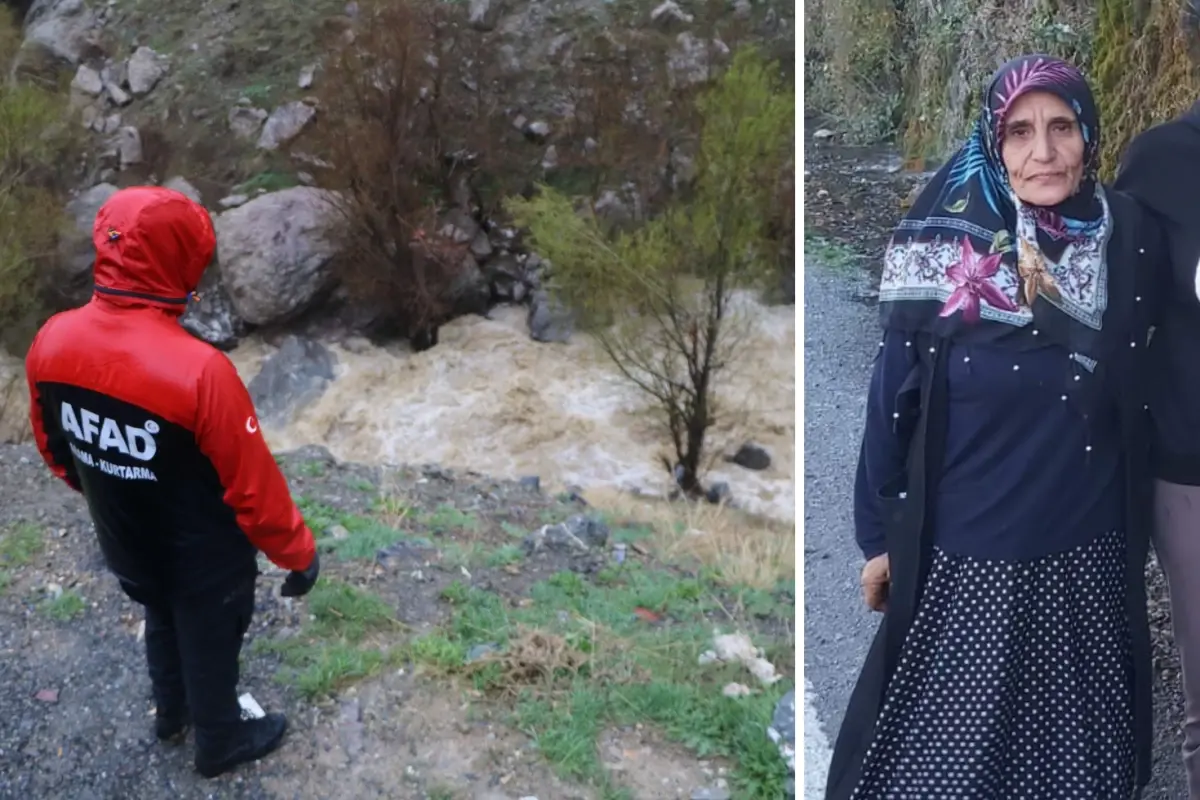 Kayıp kadından iz yok! Eşinin hayatını kaybettiği derede aranıyor