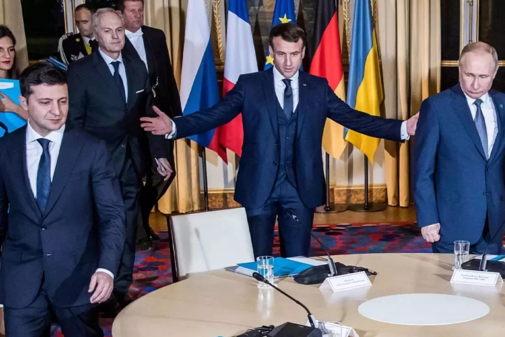 Macron’dan Putin’e Ukrayna resti: Yapmamız gereken tek bir şey var…