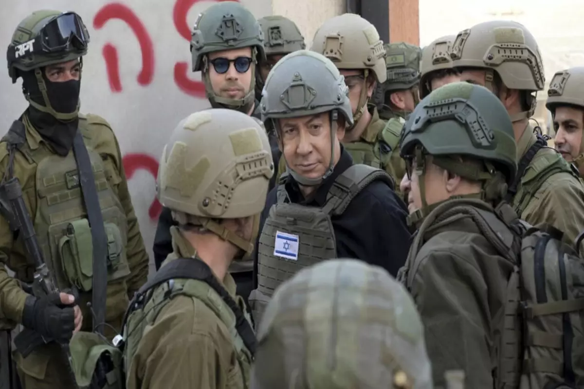 Netanyahu, işgal altındaki Gazze’ye gitti
