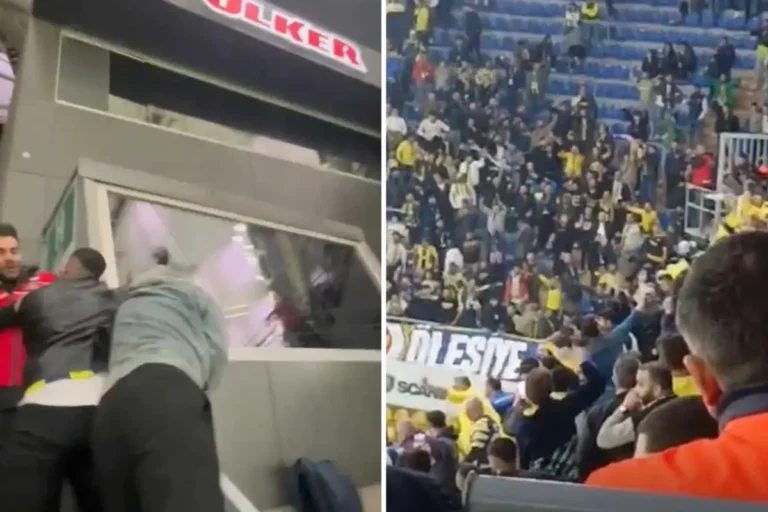 Puan kaybı sonrası taraftarlar çıldırdı! DJ kabinine bile saldırdılar