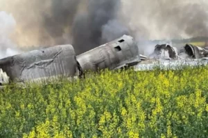Rusya’da stratejik bombardıman uçağı düştü