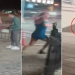 Magandaların isteğini reddeden genç kız ulu orta saldırıya uğradı