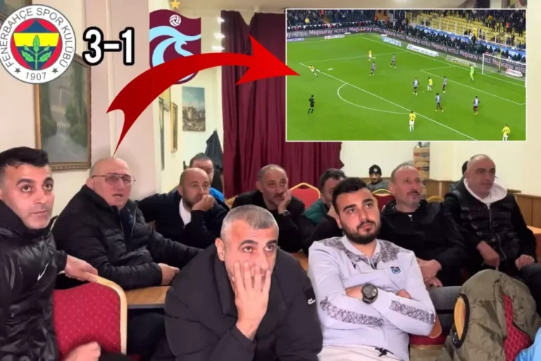Talisca’nın golüne Trabzonsporlu taraftarların verdiği tepki kamerada