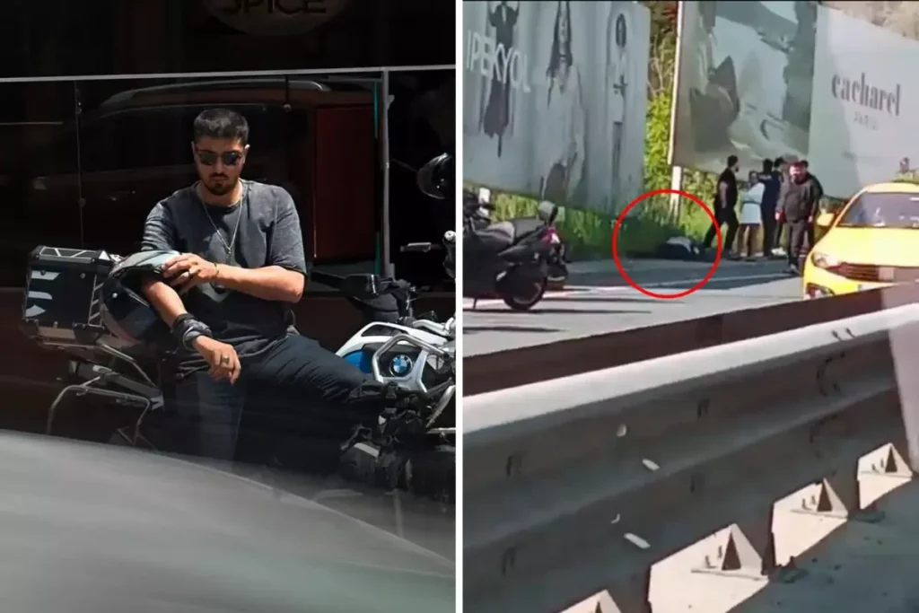 Trafikte tartışırken kaza yapan motosikletli feci şekilde can verdi