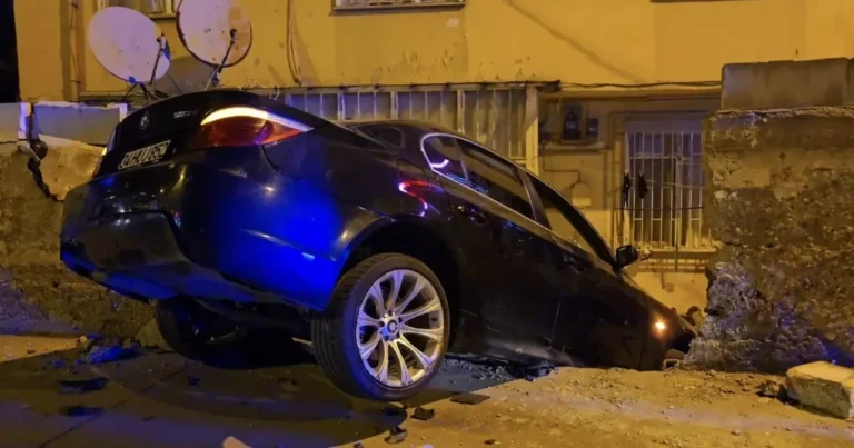 Ortalığı savaş alanına çevirdi aracını bırakıp kaçtı